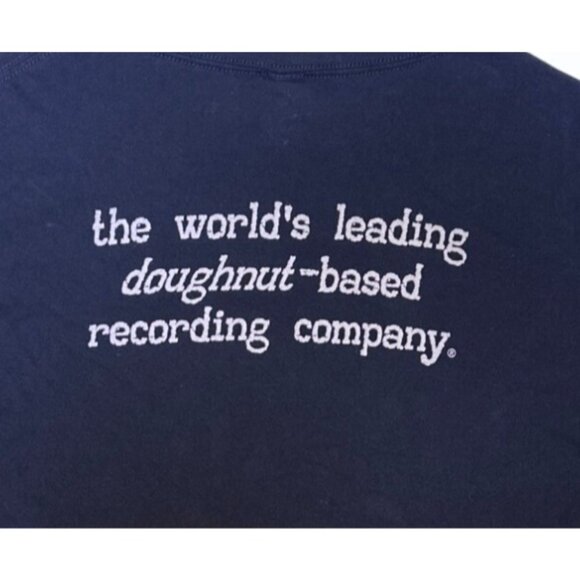Voodoo Doughnuts Recording Women's XL Cotton Anvil Black T-Shirt VDR Graphic - Picture 4 of 9